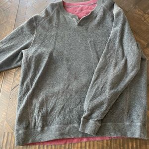 XXL mens Tommy Bahama sweatshirt zip up reversible